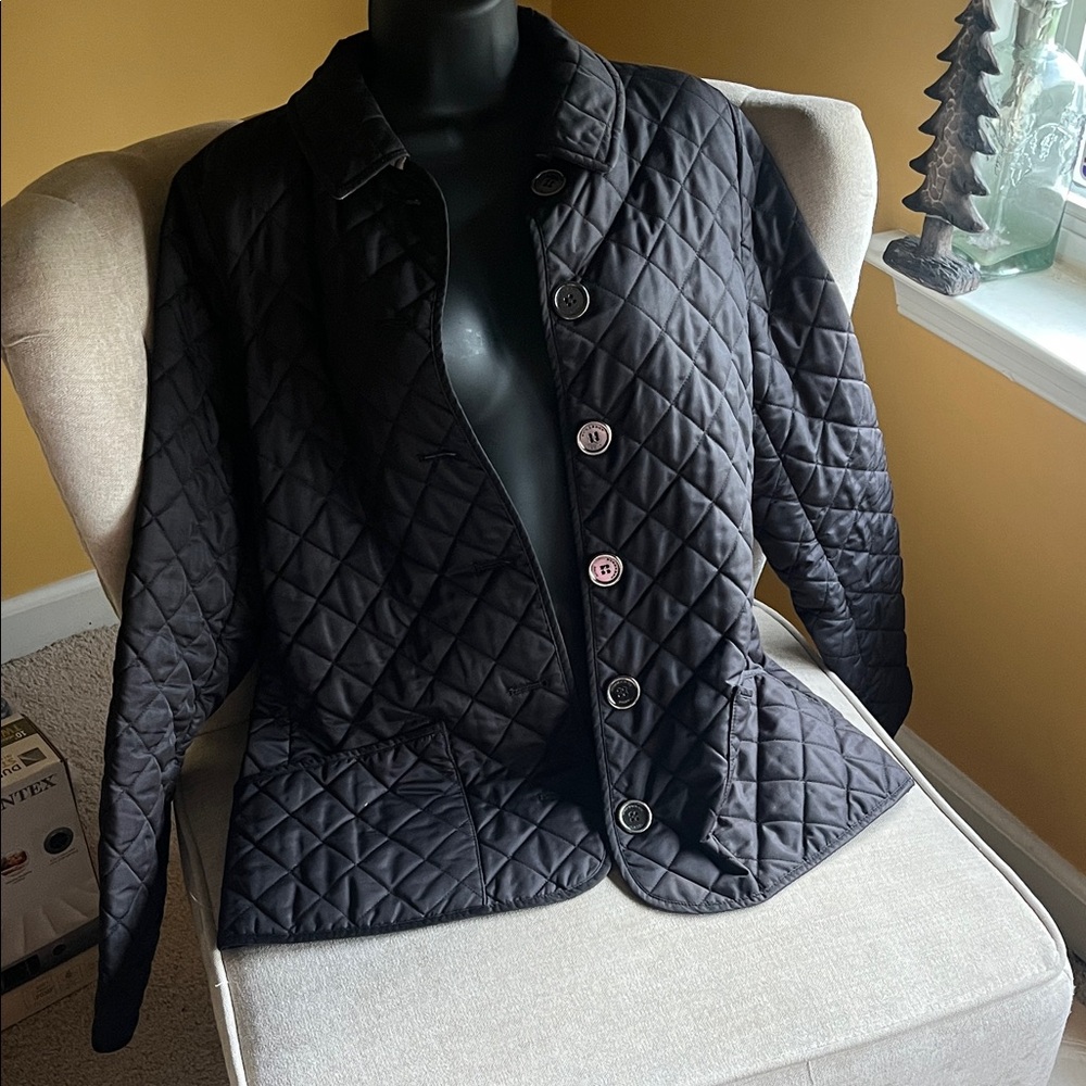 BurBerry Classic Quilted Women's Jacket - Black